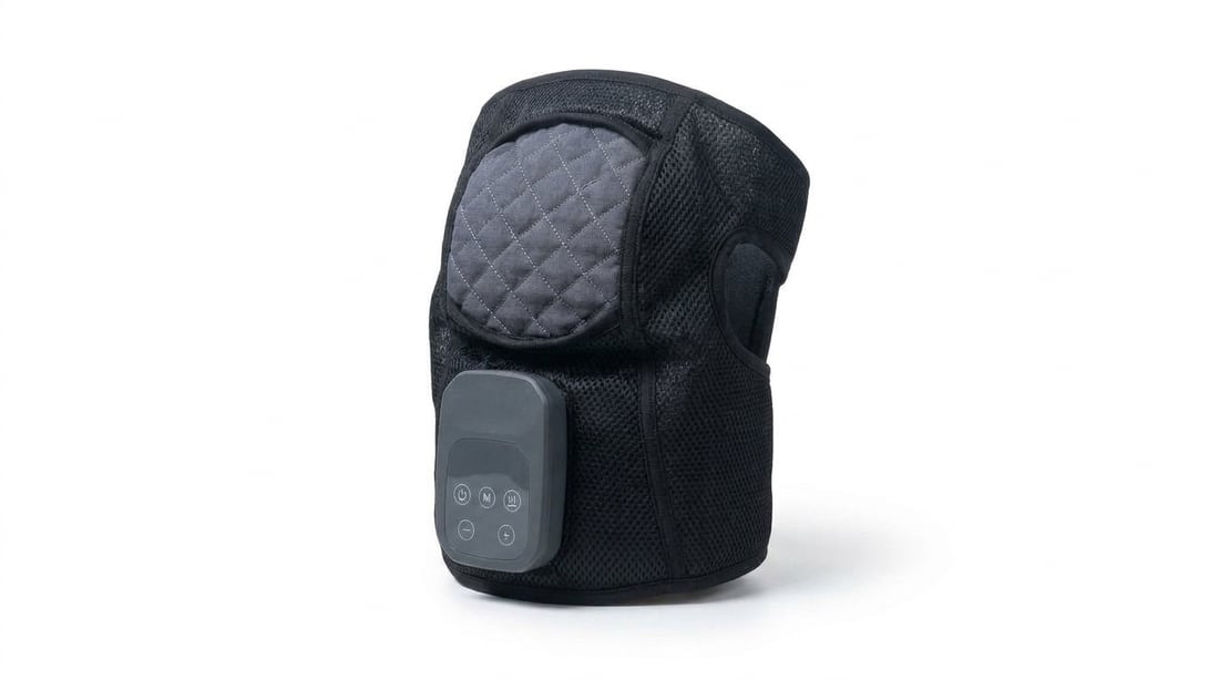 EVURON VectaTech Pro compression wrap at three-quarter angle, showing its depth and the controller face.